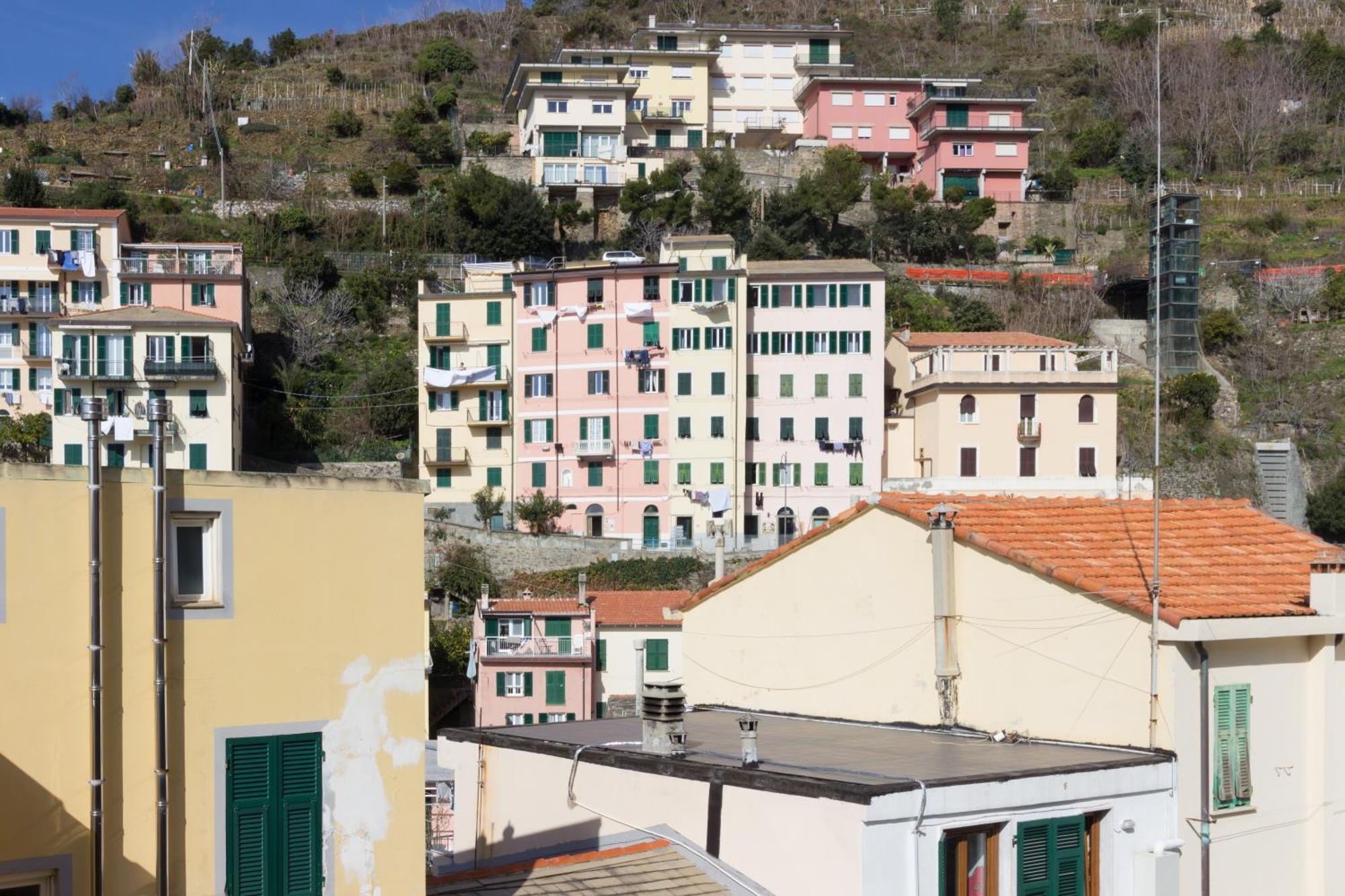 Casato Bapo' Camera Panoramica Eufrasia Riomaggiore Bagian luar foto
